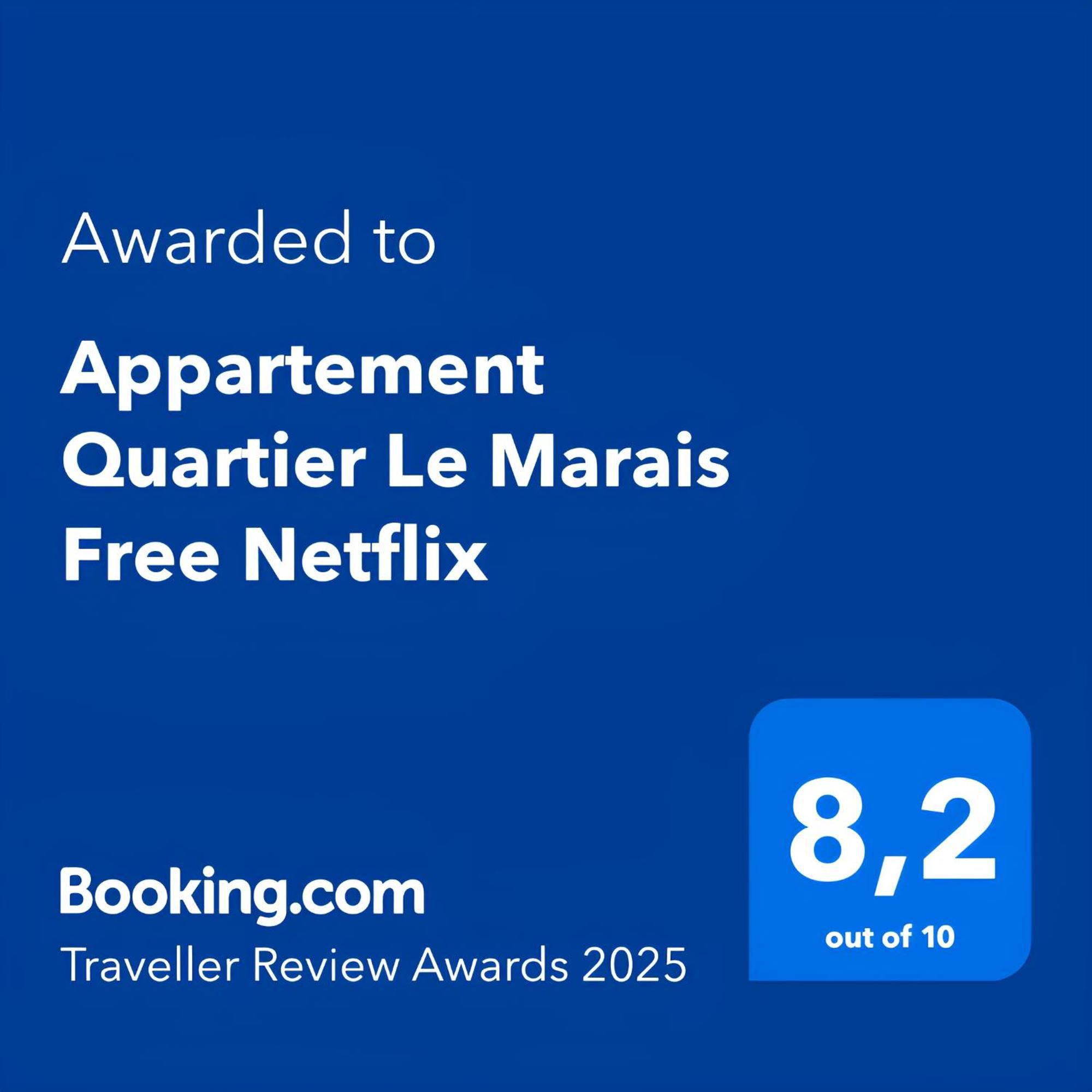 Appartamento Quartier Le Marais Free Netflix Parigi